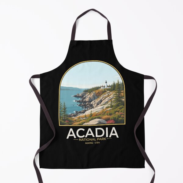 Item preview, Acadia National Park – Travel Poster Nature Landscape designed and sold by wildexperience.