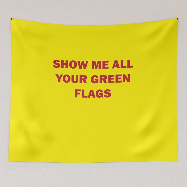 Item preview, show me all your green flags designed and sold by MallsD.