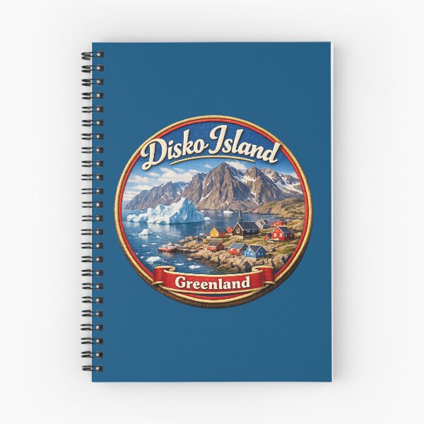 Item preview, Disko Island, Greenland – Coastal Village & Iceberg designed and sold by Girih.