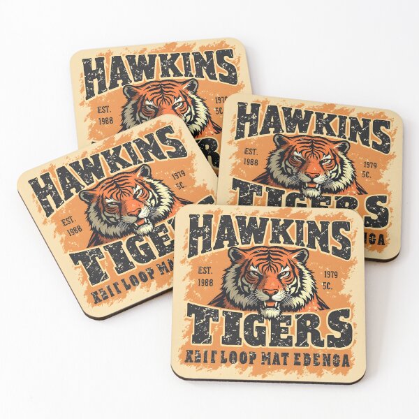 Item preview, Hawkins High School Tigers - Vintage 80s Sports Design designed and sold by WowDezign.