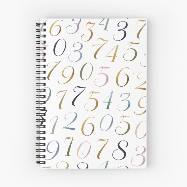Item preview, Elegant Number Chaos Pattern – Minimal Luxury Typography Art designed and sold by DrizzyV.
