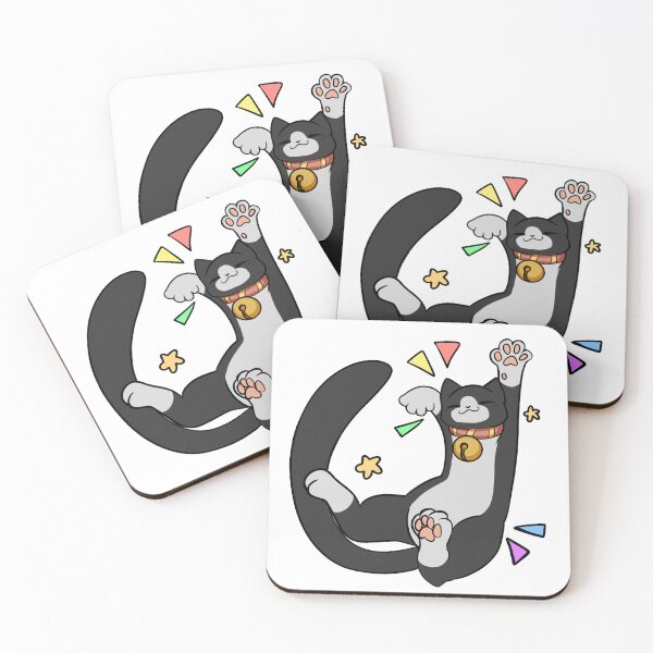Item preview, Tuxedo cat: Biiigg stretch! designed and sold by WitcherGem.