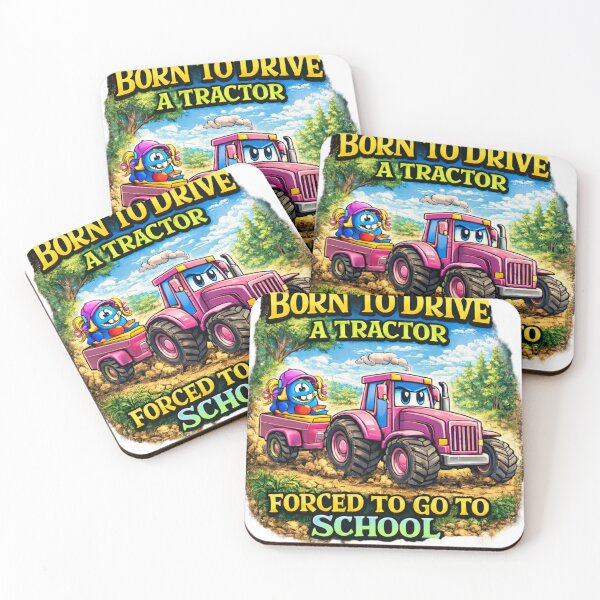 Item preview, Born to Drive a Tractor  designed and sold by CrazyGirlllc.