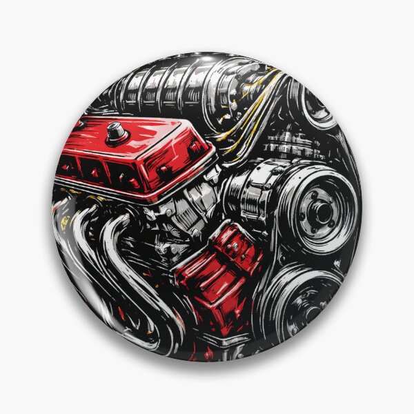 Item preview, Urban Rebel Engine – Street Art Automotive Illustration designed and sold by DrizzyV.