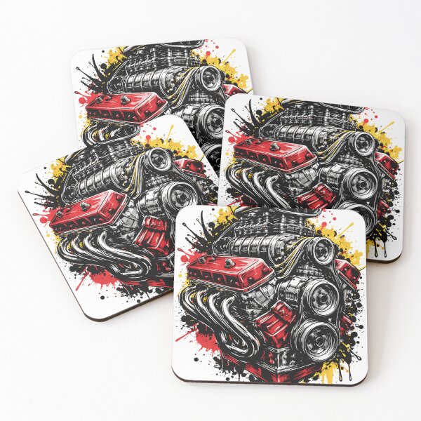 Item preview, Urban Rebel Engine – Street Art Automotive Illustration designed and sold by DrizzyV.