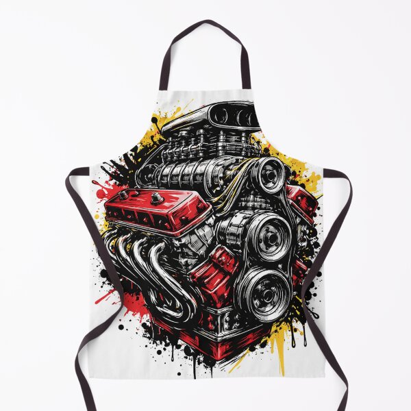 Item preview, Urban Rebel Engine – Street Art Automotive Illustration designed and sold by DrizzyV.