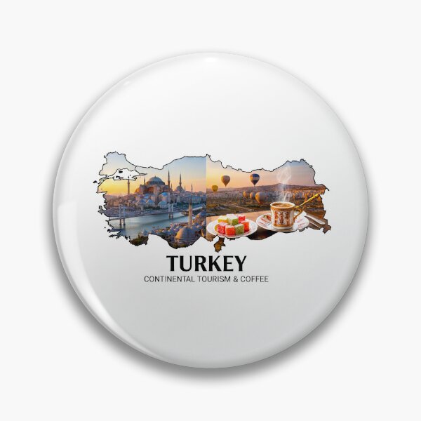 Item preview, Turkey Map Continental Tourism and Traditional Coffee Art designed and sold by AbulailArt.