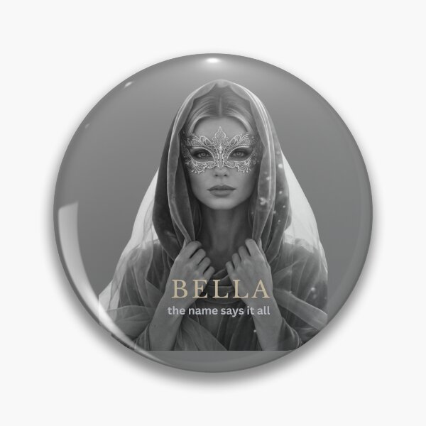 Item preview, Bella Masked Muse -Elegant Minimal Portrait T- Shirt designed and sold by Suzie-Mara.
