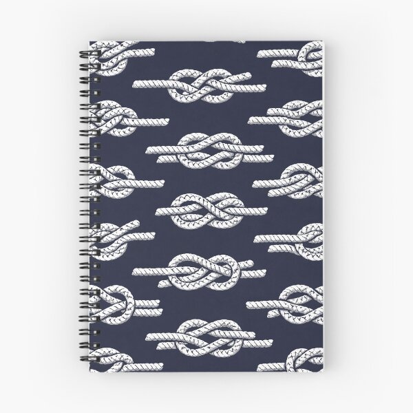 Item preview, Nautical Knot Pattern – Minimal Navy Blue Maritime Design designed and sold by DrizzyV.