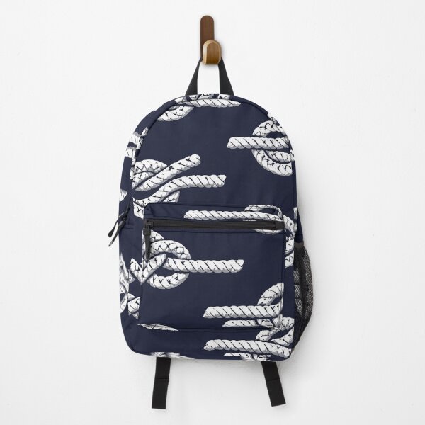 Item preview, Nautical Knot Pattern – Minimal Navy Blue Maritime Design designed and sold by DrizzyV.