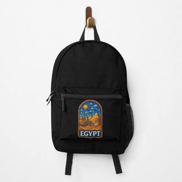 Item preview, Egypt Piramids Stained Glass Travel designed and sold by TomFrontierArt.