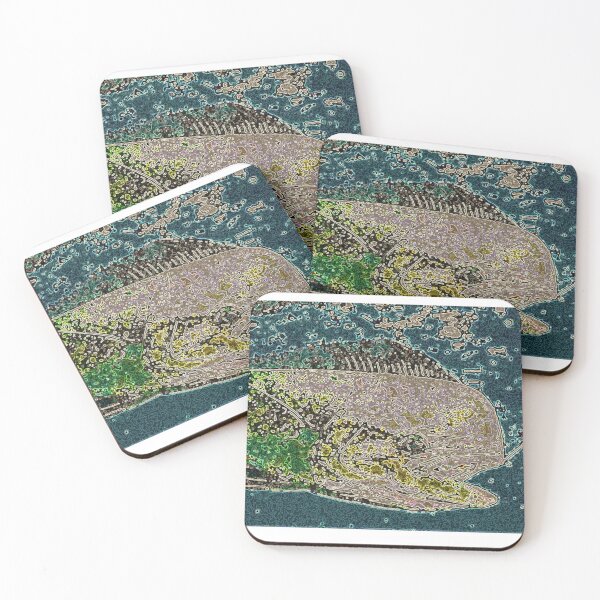 Item preview, Mahi Mahi illusionistic art designed and sold by Wolkenleserin.