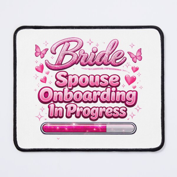 Item preview, Funny Bride Spouse Onboarding Wedding Design designed and sold by Icyteedesigns.
