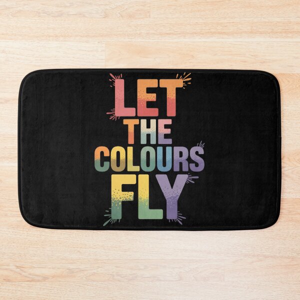 Item preview, Let The Colours Fly Holi Shirt | Warm Sunset Gradient Dissolving Powder Festival of Colors Spring Tee designed and sold by DarylWelsh2024.