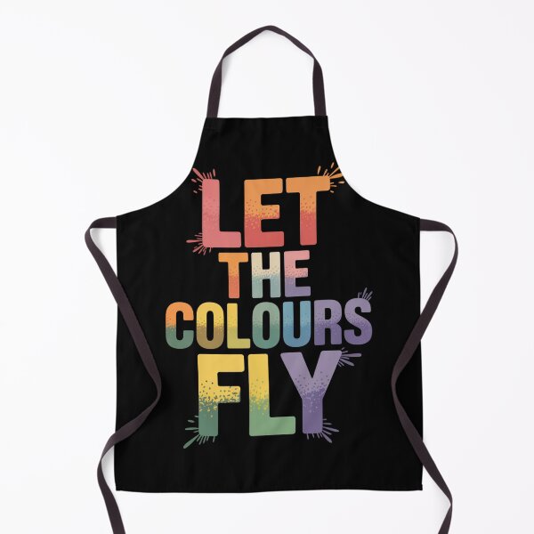 Item preview, Let The Colours Fly Holi Shirt | Warm Sunset Gradient Dissolving Powder Festival of Colors Spring Tee designed and sold by DarylWelsh2024.