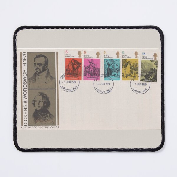 Item preview, Vintage Dickens & Wordsworth First Day Cover | 1970 Postal Ephemera designed and sold by Englandbear.