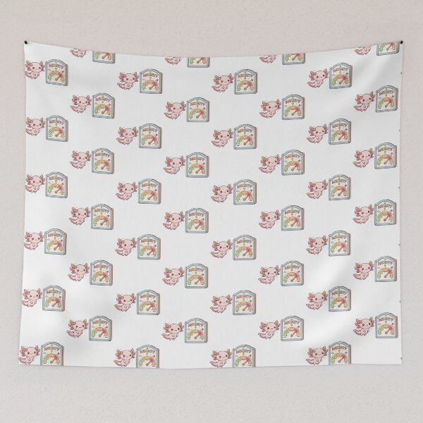Item preview, Kawaii Axolotl Anxiety Meter Gauge designed and sold by Visual Dept..