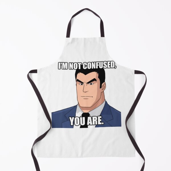 Item preview, I’m Not Confused You Are Retro Comic Meme designed and sold by rainbowgremlin.