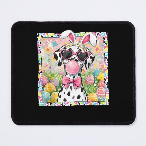 Item preview, Easter Dog Bunny Ears Funny Dalmatian Easter Bunny Dog designed and sold by Boutkimaewab.