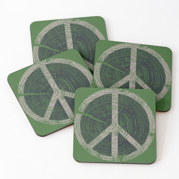 Item preview, Tree Ring Peace Sign designed and sold by BoneDaddyUSA.