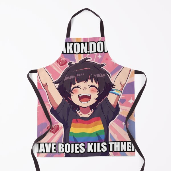 Item preview, Happy Non-Binary Pride Anime Girl Celebration designed and sold by rainbowgremlin.