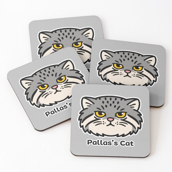 Item preview, Grumpy Pallas's Cat Face designed and sold by OEKAKIYASAN.