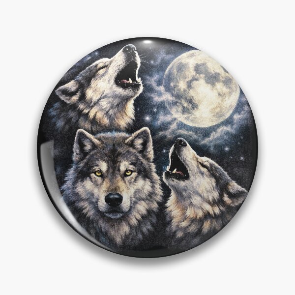 Item preview, Three Wolf Moon Vintage 90s Airbrush Y2K Grunge Retro Graphic designed and sold by EvrmoodCo.
