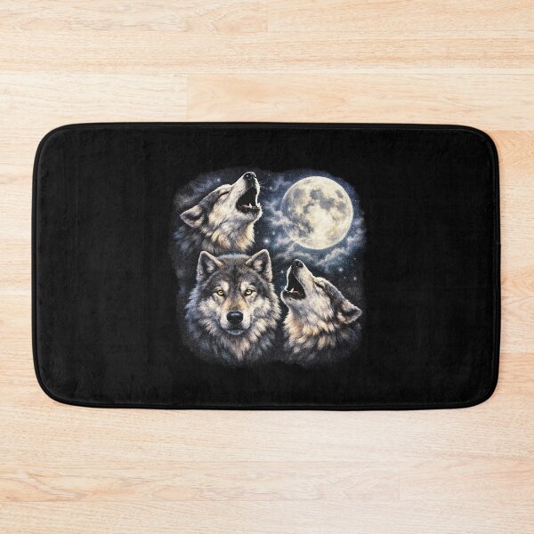 Item preview, Three Wolf Moon Vintage 90s Airbrush Y2K Grunge Retro Graphic designed and sold by EvrmoodCo.