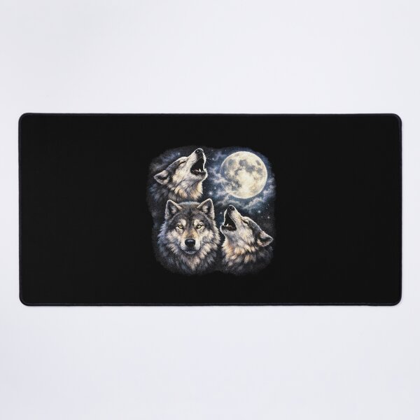 Item preview, Three Wolf Moon Vintage 90s Airbrush Y2K Grunge Retro Graphic designed and sold by EvrmoodCo.
