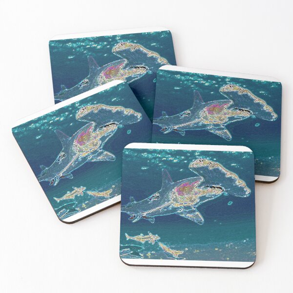 Item preview, Hammerhead illusionistic art designed and sold by Wolkenleserin.