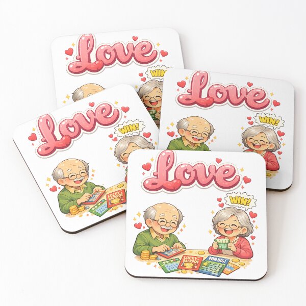 Item preview, Cute Lottery Love  designed and sold by ttuniques.