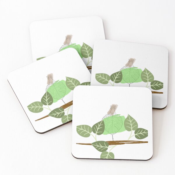 Item preview, Cat on a leaf  designed and sold by Sujeto-1.
