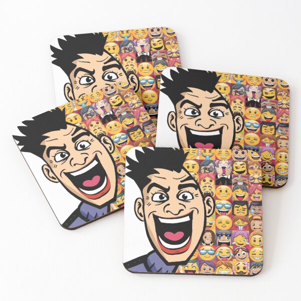 Item preview, Hyper Emoji Chaos Retro Pop Art Expression designed and sold by rainbowgremlin.