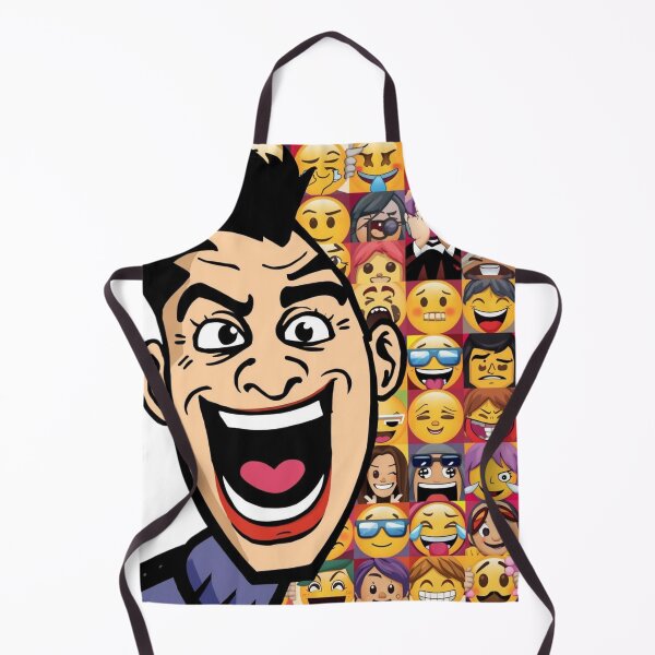 Item preview, Hyper Emoji Chaos Retro Pop Art Expression designed and sold by rainbowgremlin.