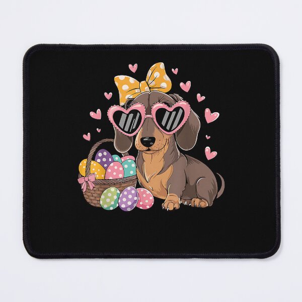 Item preview, Easter Dachshunds Cute Dachshund designed and sold by Boutkimaewab.
