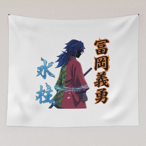 Item preview, Giyu Tomioka Water Hashira Anime Art designed and sold by Innova_Creations.