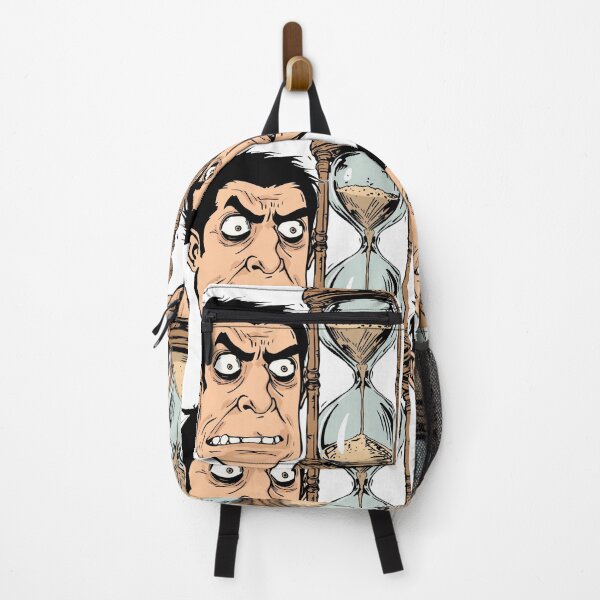 Item preview, Time Is Running Out Stressed Retro Comic Man designed and sold by rainbowgremlin.