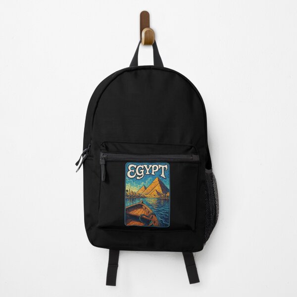 Item preview, Egypt Piramids Retro Trippy Art Travel designed and sold by TomFrontierArt.