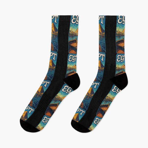 Item preview, Egypt Piramids Retro Trippy Art Travel designed and sold by TomFrontierArt.