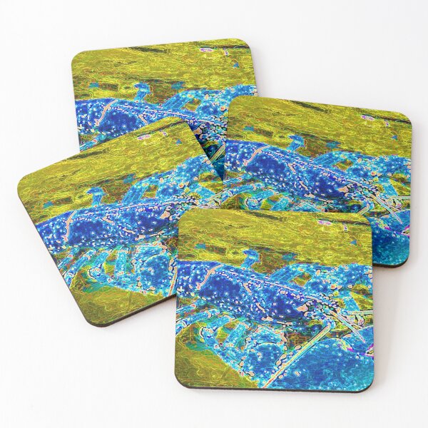 Item preview, blue lobster illusionistic art designed and sold by Wolkenleserin.