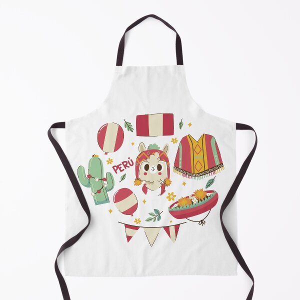 Item preview, Cute Kawaii Llama & Peru Symbols - Peruvian Culture Adventure designed and sold by Krasnovaovaova.