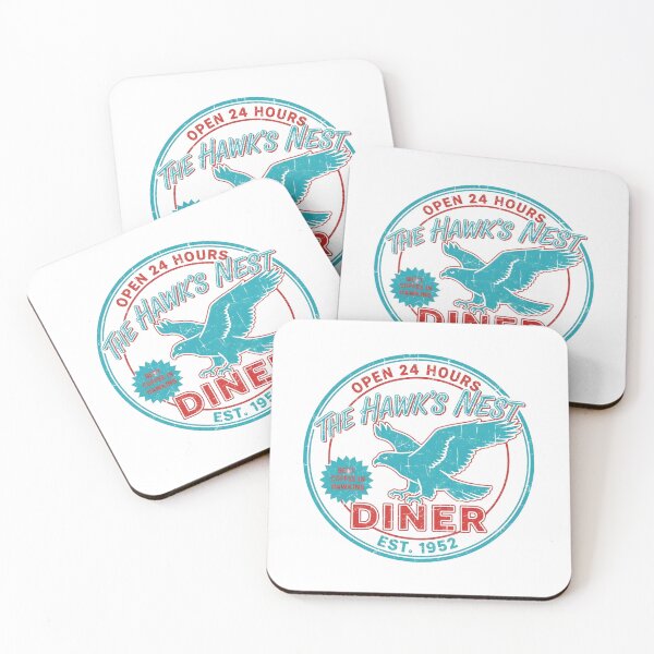 Item preview, The Hawk's Nest Diner - Hawkins Indiana Vintage Design designed and sold by WowDezign.