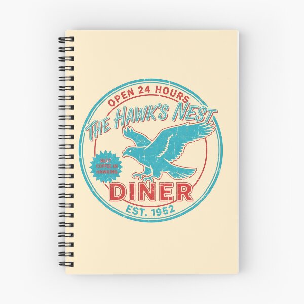 Item preview, The Hawk's Nest Diner - Hawkins Indiana Vintage Design designed and sold by WowDezign.