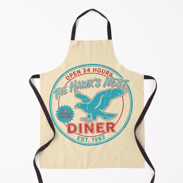 Item preview, The Hawk's Nest Diner - Hawkins Indiana Vintage Design designed and sold by WowDezign.