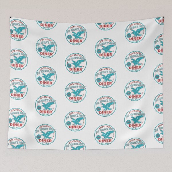 Item preview, The Hawk's Nest Diner - Hawkins Indiana Vintage Design designed and sold by WowDezign.