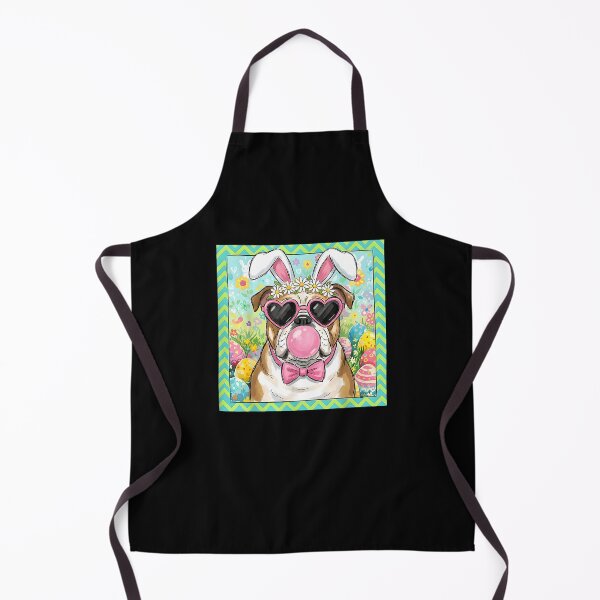 Artikelvorschau, Osterhasenohren für Hunde, lustige englische Bulldogge, Osterhasenhund entworfen und verkauft von Boutkimaewab.