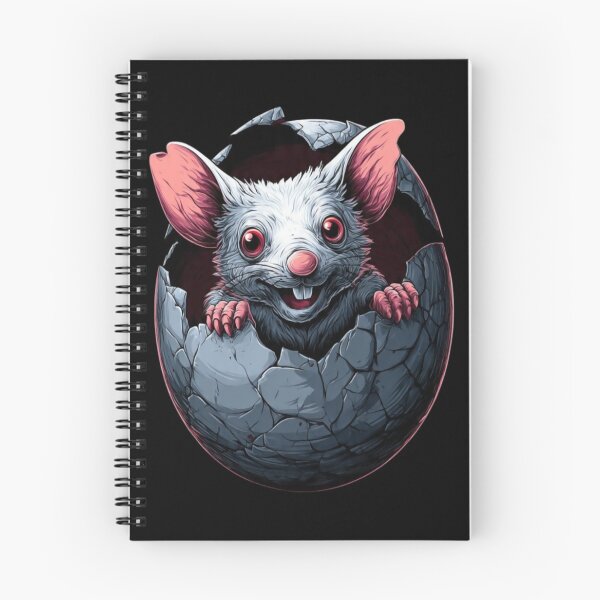 Item preview, Dark Easter Bilby - Horror Rat Hatching from Egg designed and sold by Tw1nsAIArt.