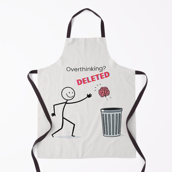 Item preview, Overthinking Deleted Glitch Aesthetic Funny Mental Health Meme Design designed and sold by MoonVibe-studio.