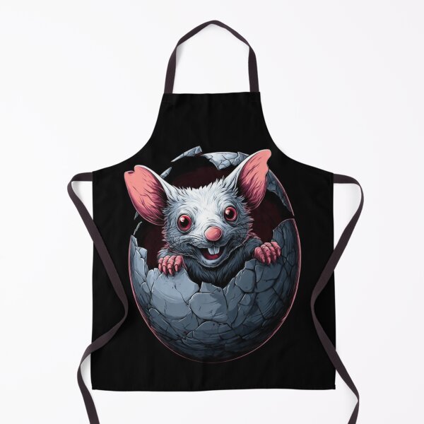 Item preview, Dark Easter Bilby - Horror Rat Hatching from Egg designed and sold by Tw1nsAIArt.