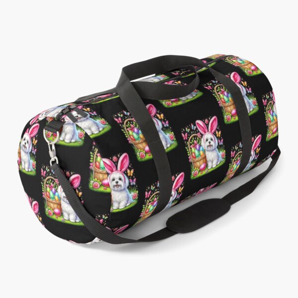 Item preview, Cute Bunny Maltese Dog Easter Eggs Basket Easter Day Party designed and sold by Boutkimaewab.